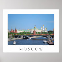 Moscow Kremlin Poster