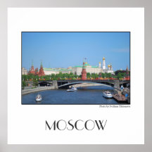 Moscow Kremlin Poster