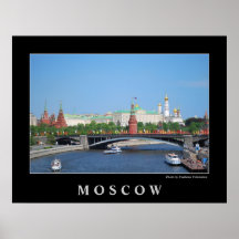 Moscow Kremlin Poster