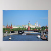Moscow Kremlin Poster