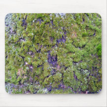 Moss covered land mouse pad