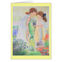 mother and daughter card