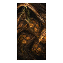 Mother Earth Abstract Art Photo Card