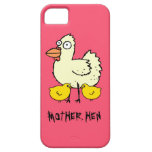 Mother Hen Chicken with Baby Chicks iPhone 5 Covers