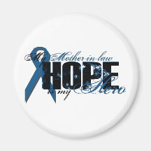 Mother-in-law My Hero - Colon Cancer Hope Magnet