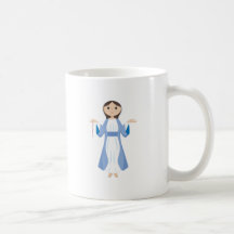 Mother Mary with Rosary Mug