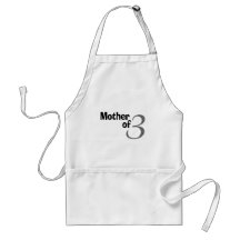Mother Of 3 Apron