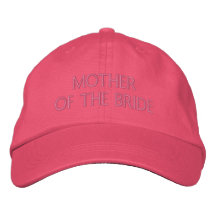 Mother of The bride Embroidered Hat