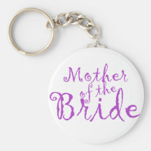 Mother of the Bride Keychains