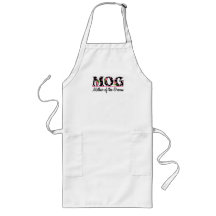 Mother of the Groom (MOG) Tulip Lettering Aprons