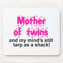 Mother of Twins Mouse Mat