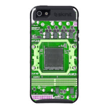 Motherboard Texture Geek iPhone 5 Cover