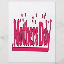 Mothers Day Flyers