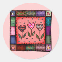Mothers Day Gifts Round Stickers