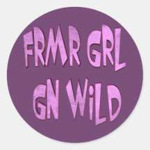 Mothers Day Gifts Round Stickers