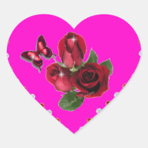 mothers day heart sticker