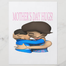 Mothers Day Hugs Flyer