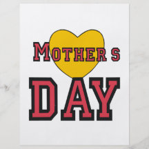 Mothers Day Personalized Flyer