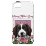 Mothers Day - Pink Tulips English Springer Spaniel