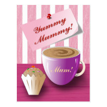Mother's Day Yummy Mummy Postcard