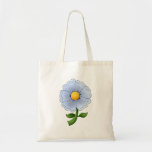 Mother's Flowers · Blue Flower Canvas Bag