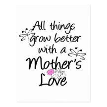 Mother's Love Post Card