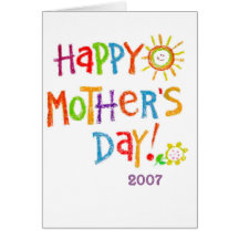 Mother'sday Contest 2007 Card