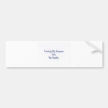 Motivational Phrases Bumper Sticker