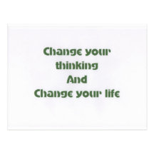 Motivational Phrases Postcard