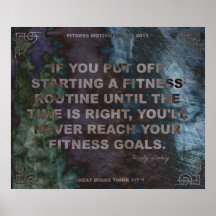 Motivational Poster for Fitness Quote #013