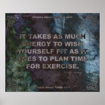 Motivational Poster for Fitness Quote #017