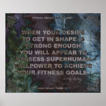 Motivational Poster for Fitness Quote #021