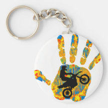 Moto Bright Lights Keychain