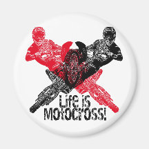 Moto madness magnet