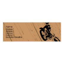 Moto-Psycho Business Card Template