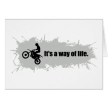 Motocross is a Way of Life Cards
