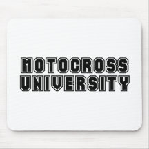 Motocross University Mouse Pads