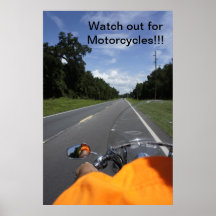 Motorcycle Awareness Poster