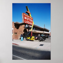 Motorcycle Lodge Poster