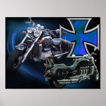 Motorcycle Poster - Print