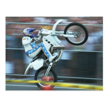 Motorcycle Stunts Postcards