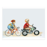 Motorpacing @ the velodrome postcard