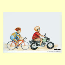 motorpacing @ the velodrome posters