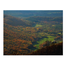 Mount Greylock Foliage View Post Card