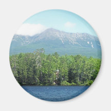 Mount Katahdin Refrigerator Magnet