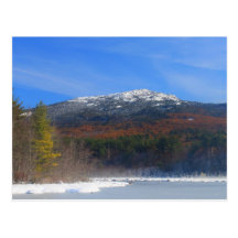 Mount Monadnock Snow and Oak Foliage Postcard