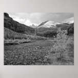 Mount Robson Infrared Glacier Canada Poster