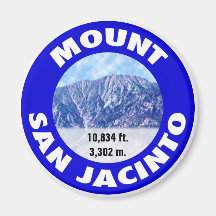 Mount San Jacinto Fridge Magnets
