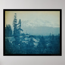 Mount Shasta Panorama 1899 Posters
