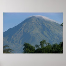 Mount  Sindoro, Indonesia Posters